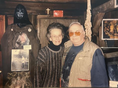 Ed and Lorraine Warren. Late 1990’s I think. : r/pics