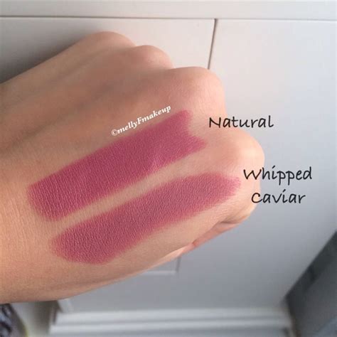 Mel on Instagram: “NYX Matte Lipstick in Natural and Whipped Caviar. I ...