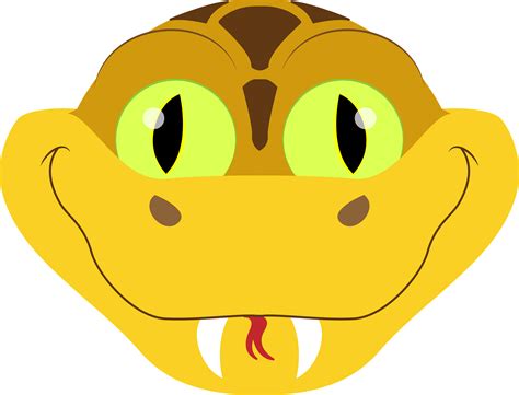viper snake head art - Clip Art Library #3280212