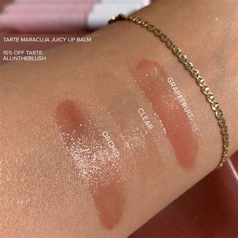 Tarte Maracuja Vegan Juicy Lip Balms – Review & Swatches » All In The Blush
