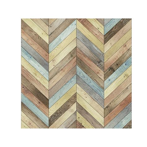 ABODELINE 10 x 10cm Brown Peel and Stick Floor Tile Wood Look ...