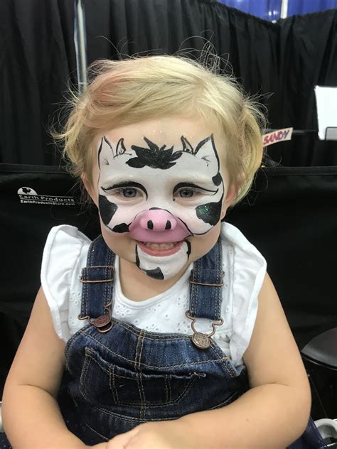 Face Paint Cow Design at Mariam Oberg blog