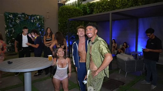 TheCubanTarzan gets excited and stars barking after meeting a thick midget named meg banks. "I love the outfit, damn. It's like a little chew toy."