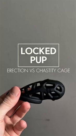 RT @Pilopupp: Erection vs Chastity Cage… guess who won? 😏 Oil, struggle, frustration and that satisfying CLICK at the end 🔒 Now I’m sof…