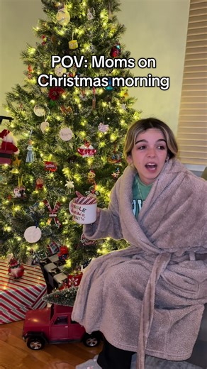 POV: Moms on Christmas morning be like #momsbelike #mompov #christmas #pov #relatable