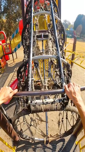 Bela ciao play ground parkour chasing POV #ytshorts #freerunning