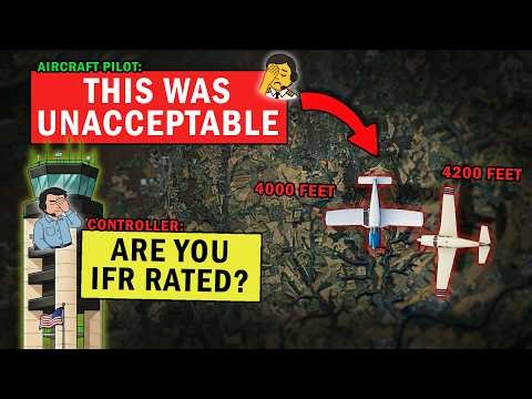 Pilot Nearly Crashed into Another Plane | Flying VFR in Clouds?