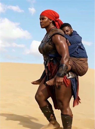 She Carried a Grown Man Across the Desert... Here's Why #liftcarry