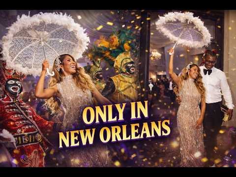 Only in New Orleans… The Wildest Wedding Second Line Ever 🎺