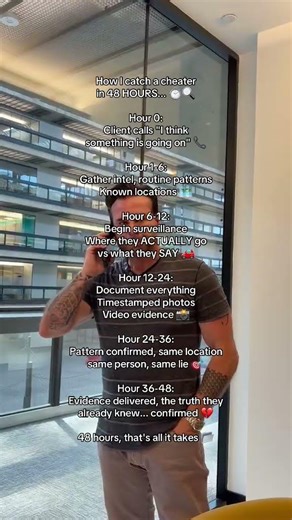 How to catch a cheater in 48 hours