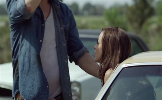 Francesca Eastwood Breasts Scene in A Violent Separation