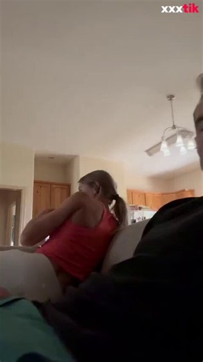 Couch blowjob SuctionBlowjobs Amateur Big Dick Blowjob Cock Homemade MILF NSFW tan MILF with perky B-cup tits and tight bubble butt lounges on living-room sofa in pink crop top and white shorts, gripping thick veiny cock with wedding ring hand while sucking deep from POV angle, https://t.co/Sfb50pF1n9