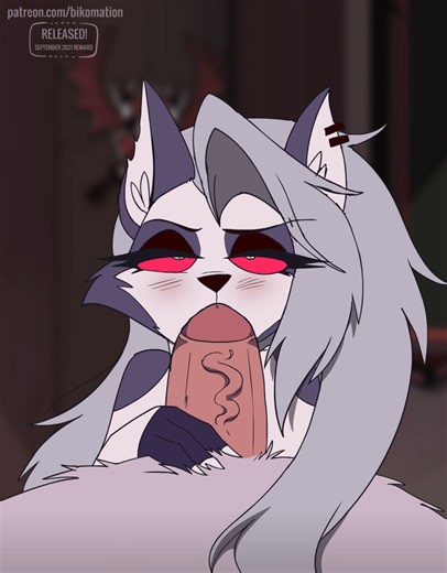 Animation by bikomation #furryporn #furryhentai #furry #furryart #yiff #nsfw #anthro #anthronsfw #blowjob #wet #cute #f