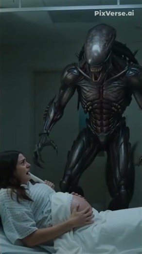 Alien Predalien impregnation Woman