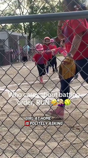 T Ball players all run home at the same time without even hitting the ball! Incredible triple!