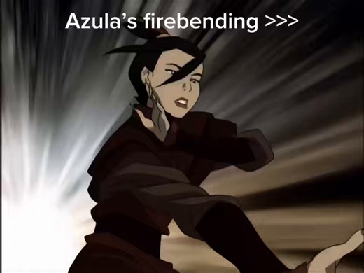 Azula really is one of one. To have that kind of control and precision with blue fire plus her ability to strategize and execute on the spot, the prime definition of prodigious talent and skill.