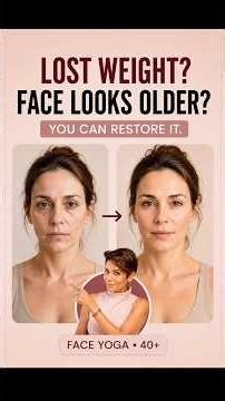 Lost Weight? Why Your Face Looks Older After 40 + How to Restore It Naturally