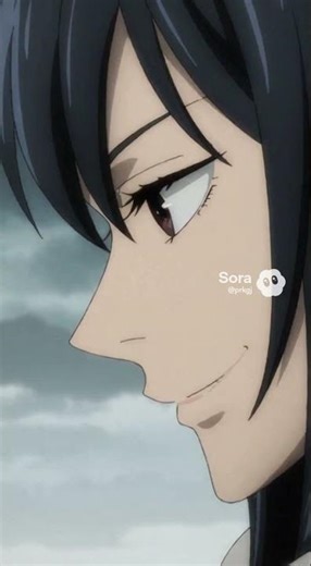 Giantess anime sitting in the middle of a tiny city #giantessanime