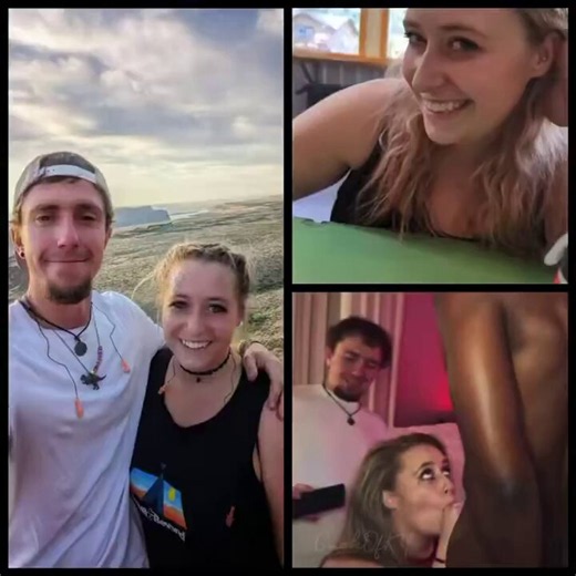 Wife sucks off BBC while hubby awkwardly watches #cuck #cuckold #bbc #blowjob