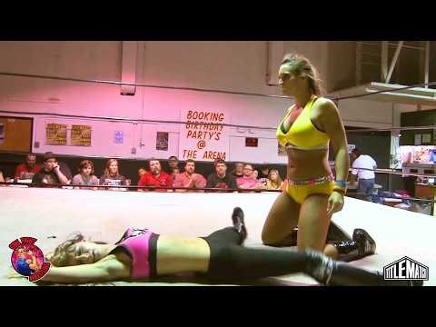 Kelly Klein vs Kaela - Girl Fight 5 | Women's Wrestling Throwback