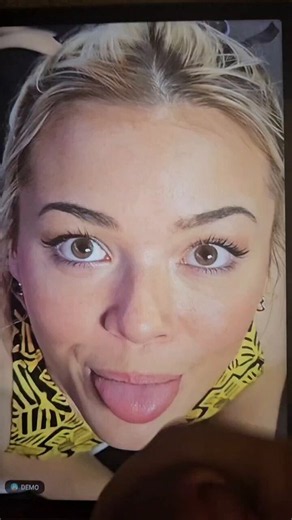 Livvy dunne facial cumshot #cumtribute#cumshot#facial