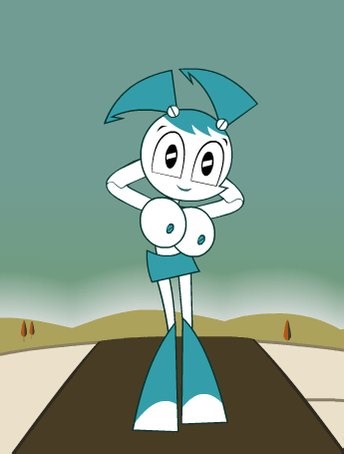 Very simple edit of ZONE's Jenny Wakeman (or XJ-9, idk). Original made by da legend, ZONE, over at: https://t.co/LkNzVzhb6gI added BG and tatas.