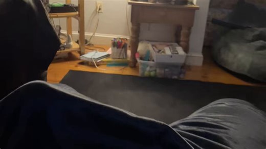 hehehe look at my tail~ #boner #hard #bulge #cock #bwc #thick #shorts #rubbing #wagging #horny #puppyboi #femboy