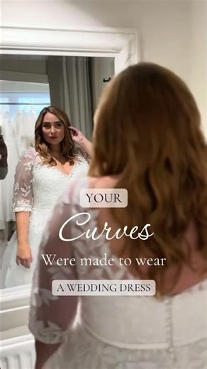 What wedding dress suits a plus size? Us: YOUR curves were made to wear a wedding dress