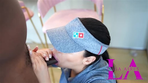 Lissa Aires Pizza Delivery Girl Getting More Than A Tip