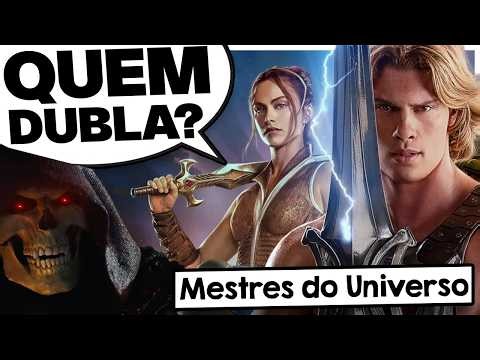 CONHEÇA OS DUBLADORES DE MESTRES DO UNIVERSO (LIVE-ACTION)