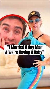 “I Married A Gay Man & We’re Having A Baby” #shorts #mixedorientationrelationship #tiktokcouple