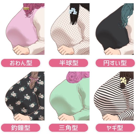 釣鐘型ほんっとすき…💕💕💕