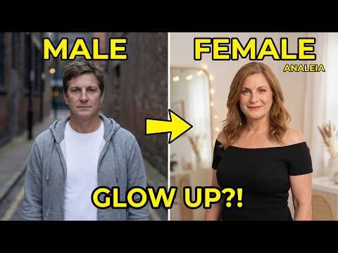 Full MTF Transformation & Makeover Crossdressing Story | Most Gorgeous Crossdresser Analeia