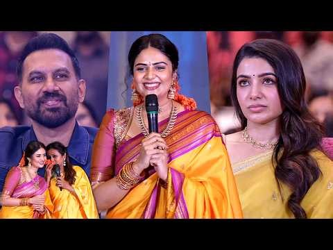 Actress Sreemukhi Superb Speech At #MaaIntiBangaaram Movie Pre Release Event | TFPC