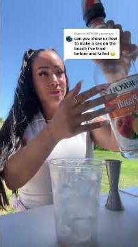 How to Make a Perfect Sex on the Beach 🍹👀