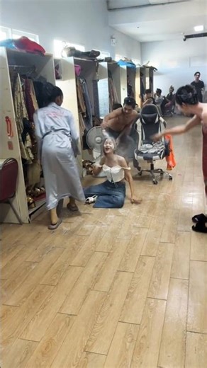 Ladyboys Backstage Before the Show | Colosseum Show Pattaya