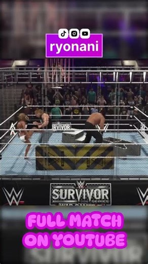 #wwe2k25 | Intergender Wargames match | Bikini Girls vs Giants | Special