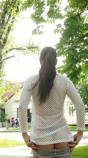 Flashing at public upskirt lingerie try on haul Sweet Alise