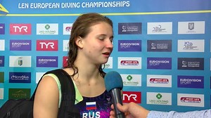 #Diving #DivingKyiv2019 - Women 3m Synchro FLASH INTERVIEW WINNERS | European Aquatics