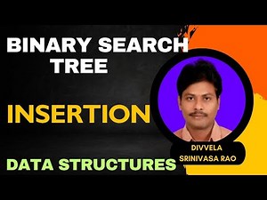 Binary Search Tree Insertion || Binary Search Tree || Insert an element into Binary Search Tree ||