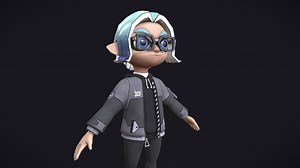 VR-Chat Inkling Model - 3D model by JoelT_Art (@JoelTippett)