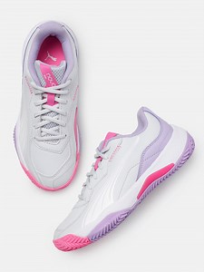 Buy Puma Women NOVA Smash Tennis Non Marking Shoes -  - Footwear for Women