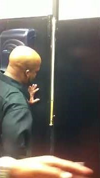Guy Breaks Bathroom Stall