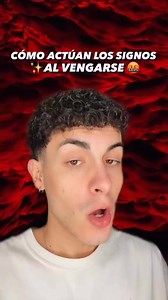 Qué signo es el más vengativo? 👀🙂‍↔️ #zodiaco #Venganza | Jabifus