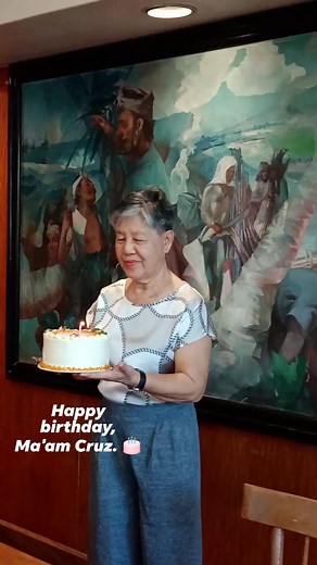 Belated happy birthday to our amazing Statistics teacher in FUCE MAEd and EdD Programs, Dr. Yvonne Cruz 💕 | Gayiel Oñeros Buhat
