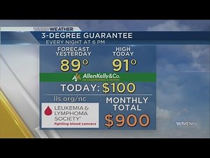 WNCN weather forecast Sept. 9, 2015