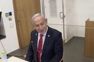 Israeli PM Benjamin Netanyahu arrives in court to continue his testimony in ongoing corruption trial