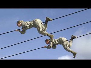 Female Marine Recruits At MCRD San Diego: Confidence Course