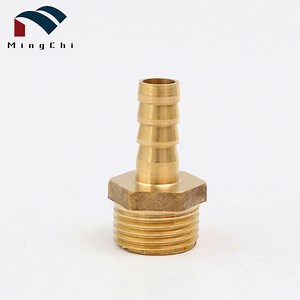 [Hot Item] Brass Male Female M10 M8 Hose Connector Brass Fitting Hose Nippler
