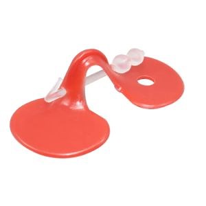 [Hot Item] Red Chicken Glasses with Hole Chicken Goggles Anti-Pecking Glasses Chicken Farming Equipment Wholesale